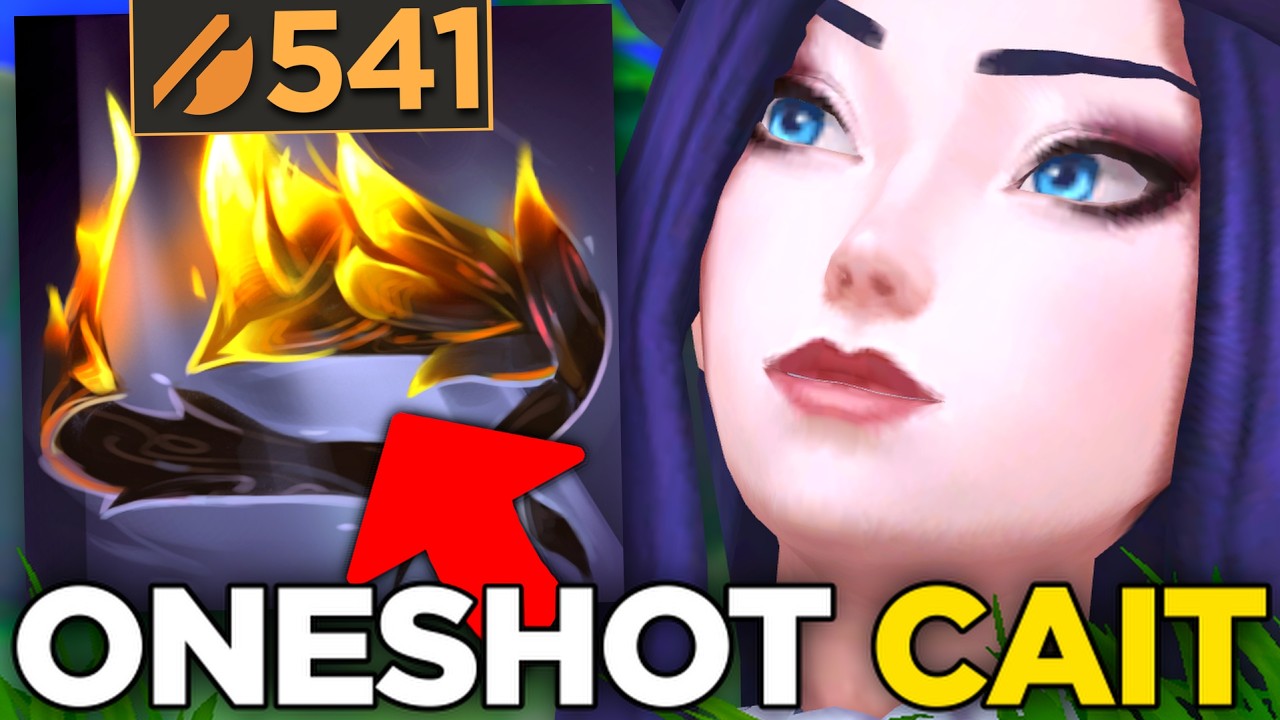 Caitlyn pod ONESHOT jest totalnie OP w League of Legends