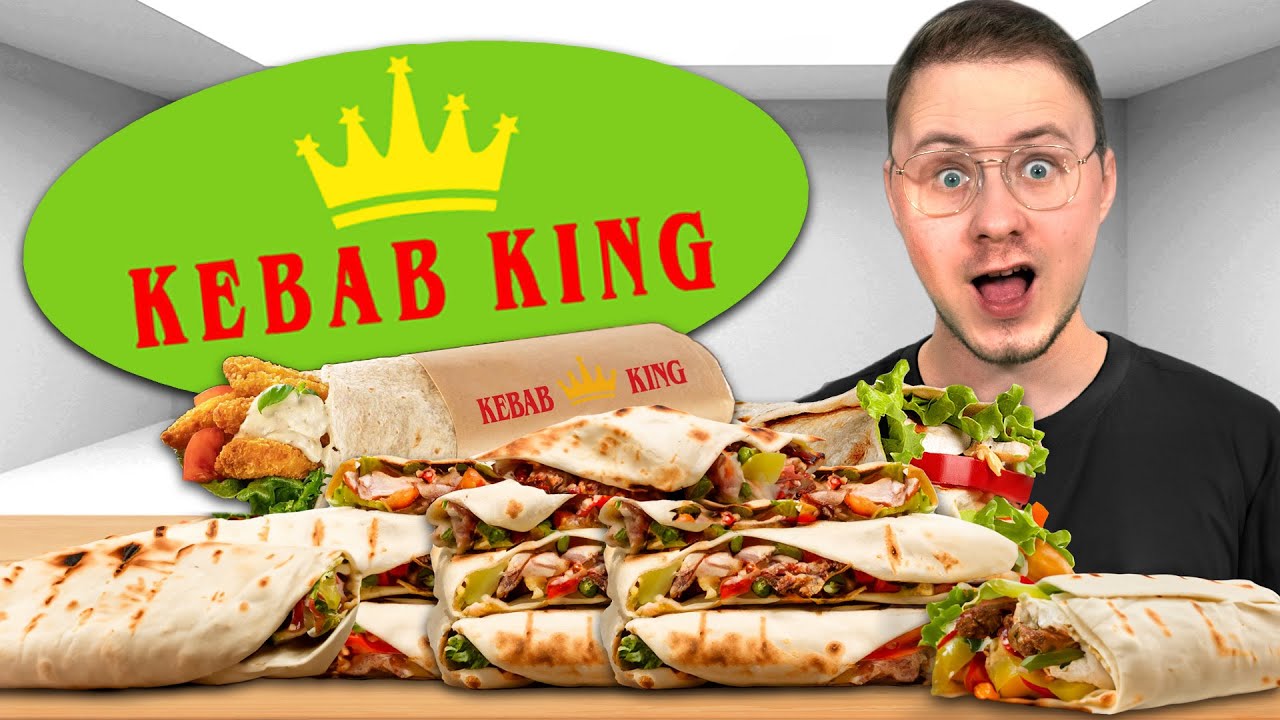 Zjedliśmy WSZYSTKIE KEBABY z KEBAB KING!