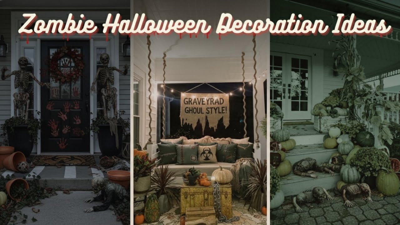 145+ Zombie Halloween Decoration Ideas 2026 | DIY Yard Horror & Outdoor Scary Decor