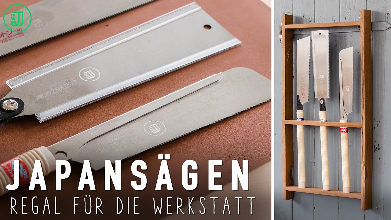 Der perfekte SÄGENHALTER: So lagerst du deine Japansägen in der Werkstatt! | Jonas Winkler