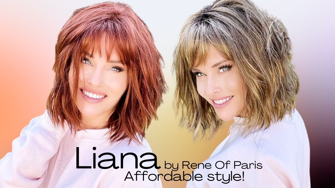 Rene Of Paris LIANA Wig Review | CAFFE MACCHIATO & CHERRY MERLOT | UNBOXING! | SISTER STYLE options!