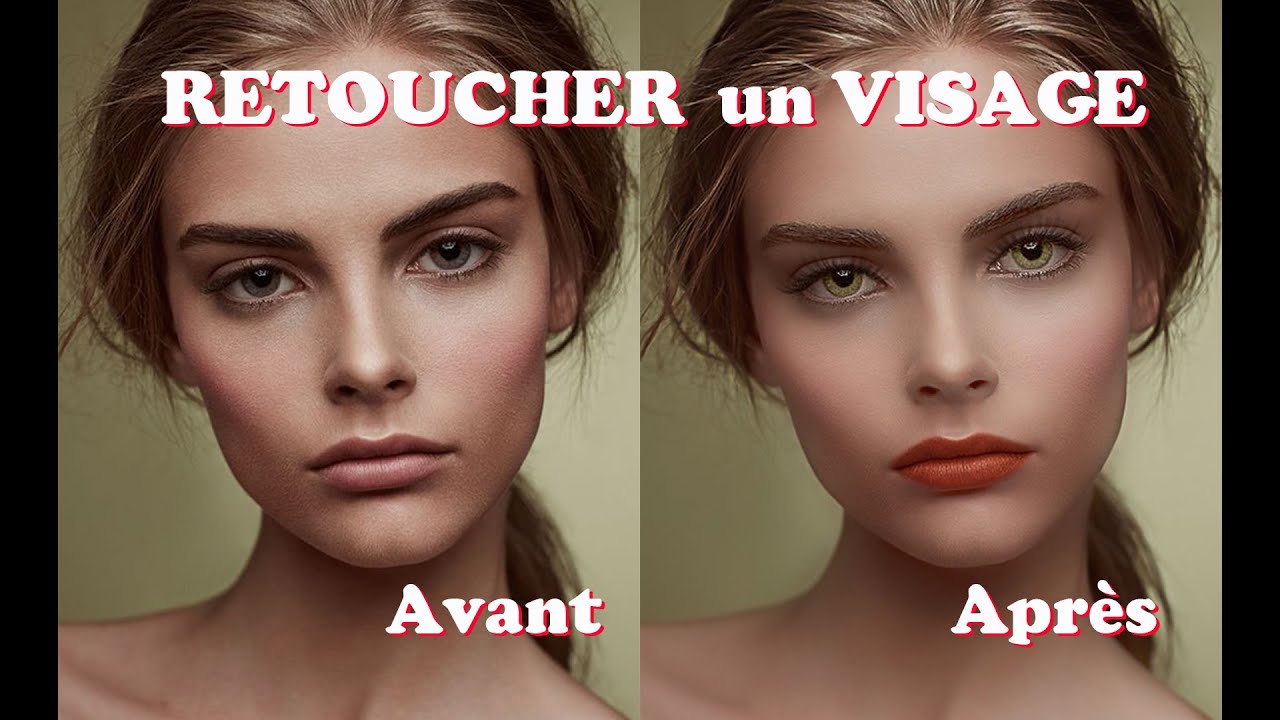 RETOUCHER UN VISAGE avec PHOTOSHOP 2021 Bruno Sorce