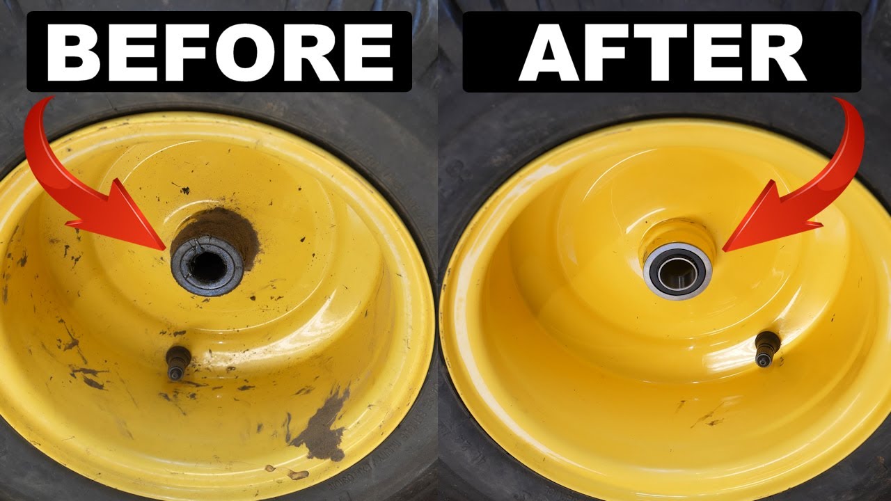 Wheel Bearing Upgrade on a Lawn Tractor