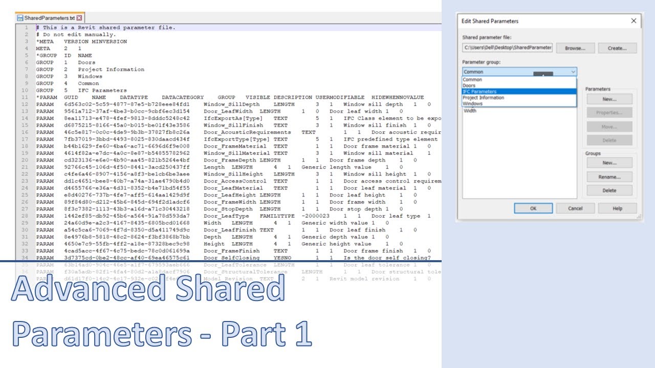 Advanced Shared Parameters - Part 1
