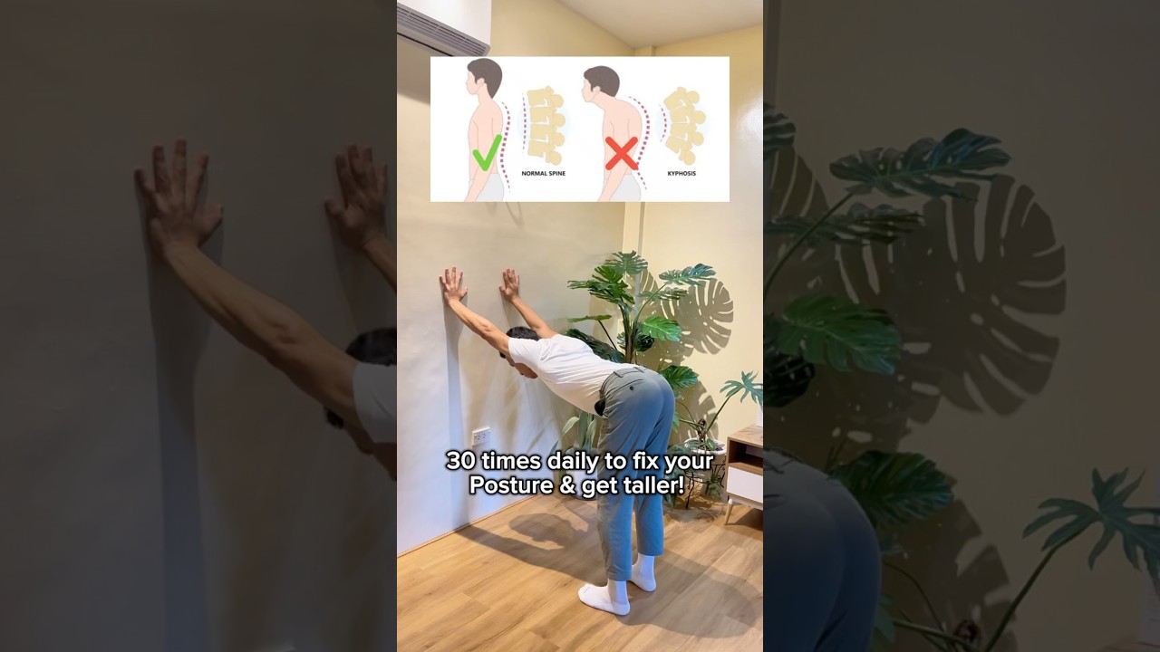 Learn how to improve your posture & increase your height! 