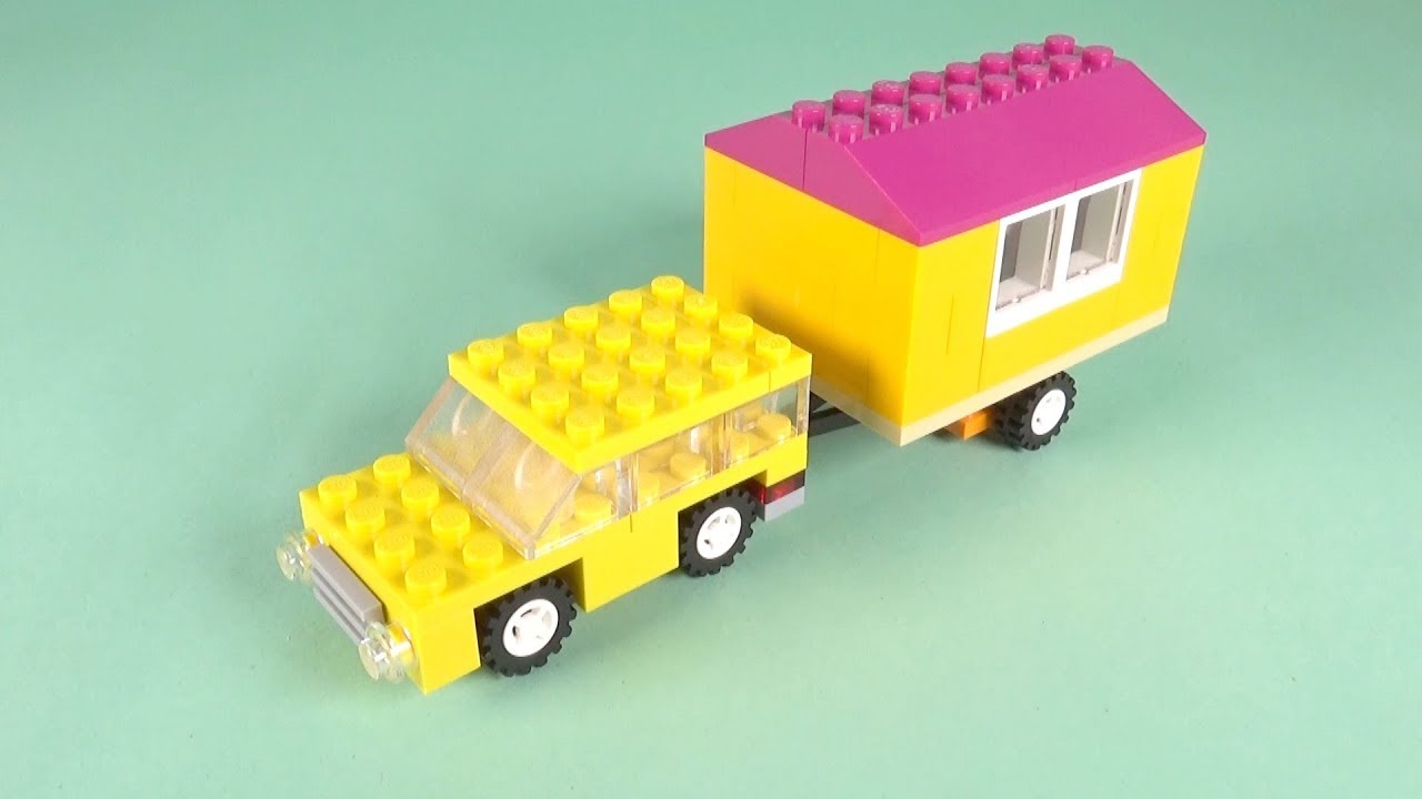 LEGO Camping Trailer Building Instructions - LEGO Classic 10715 