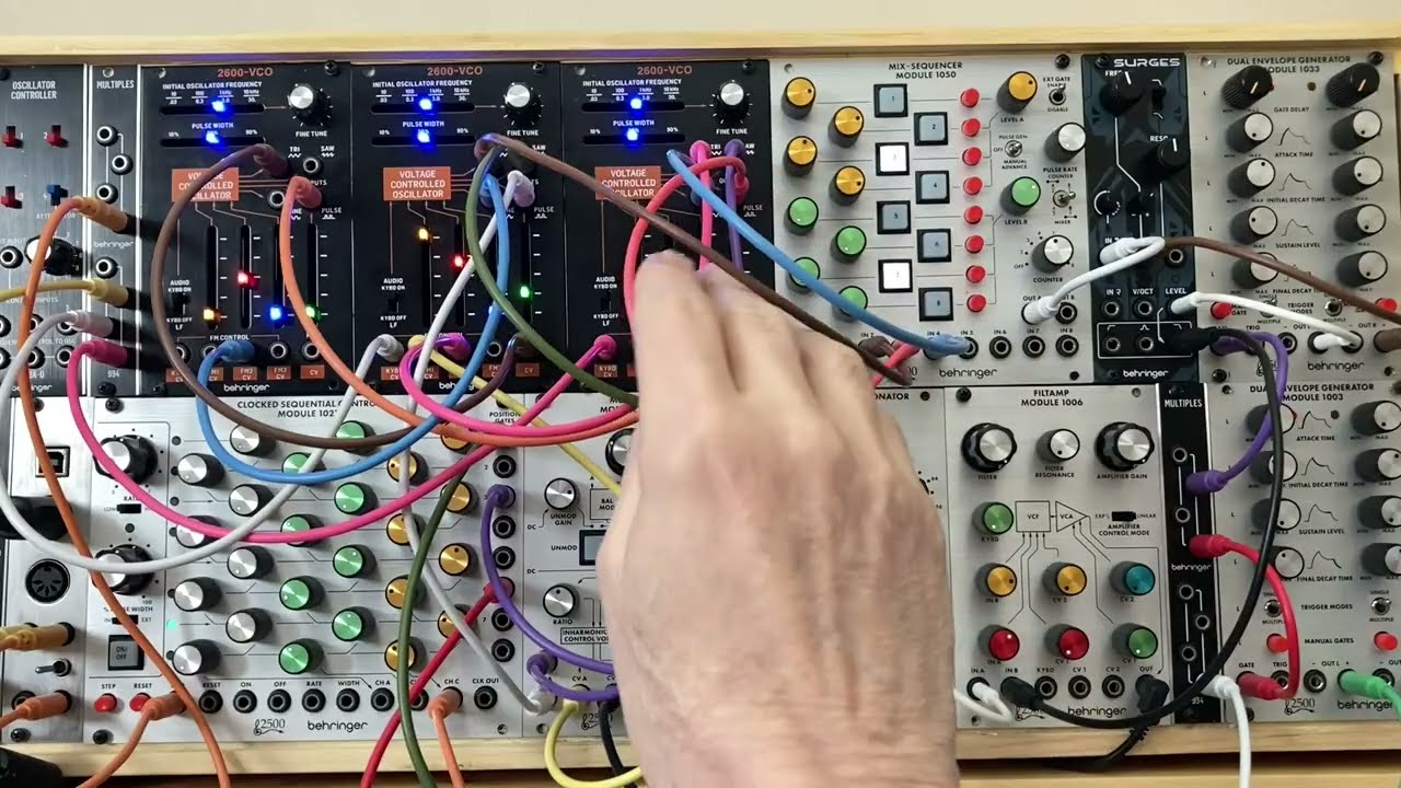 BARP 2500 Wing Cab  Percussion Example