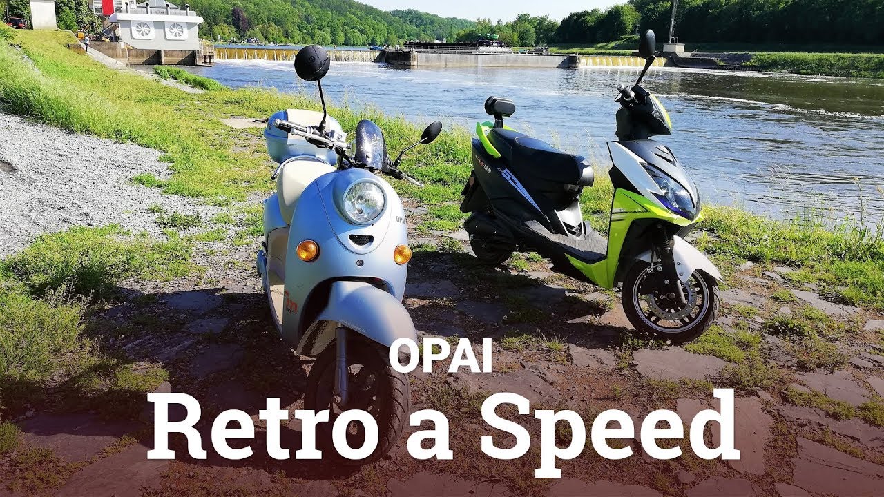 OPAI Retro a OPAI Speed (test) - Elektrické skútry do města