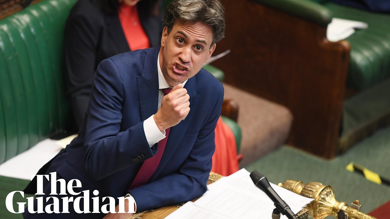 'He doesn't know his stuff': Ed Miliband challenges Johnson on internal market bill