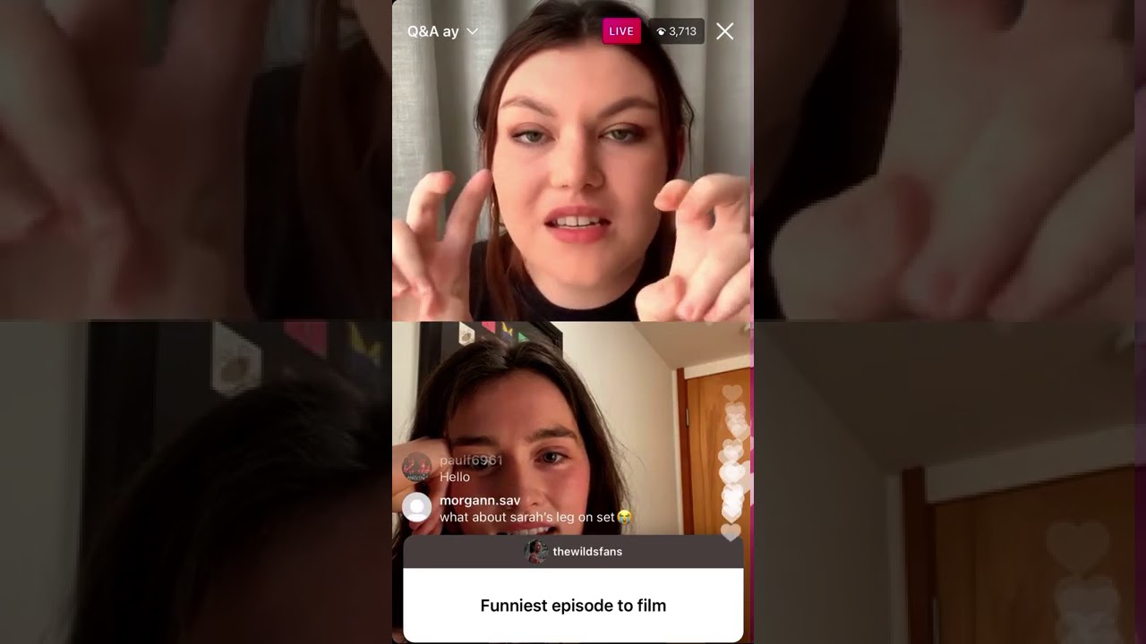 Shannon Berry & Sarah Pidgeon Instagram Live on 2/4/2021 (FULL LIVE)