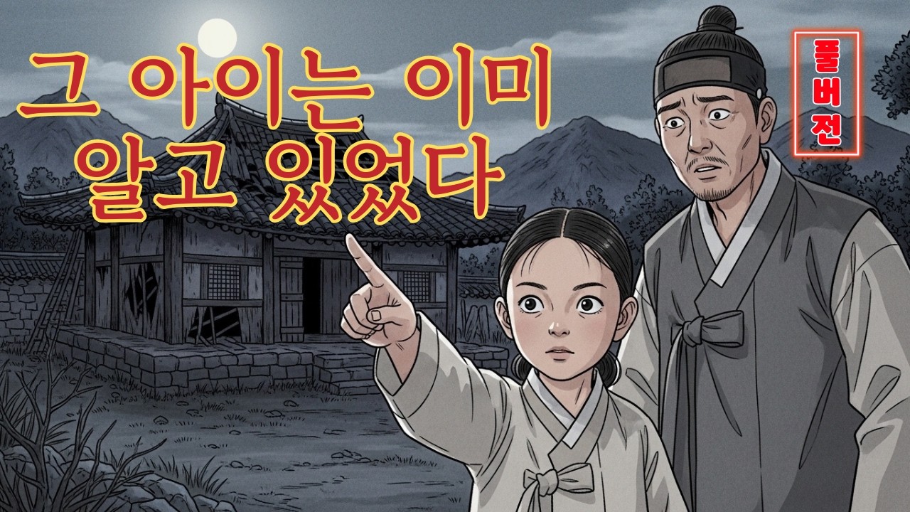흉가에서 맞은 첫날 밤, 천재아이가 미리 알고 있던 무서운 비밀ㅣ야담·전설·옛날이야기