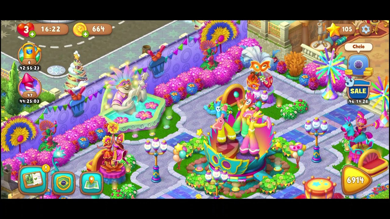 Gardenscapes - Garden Tour - Mansion Garden - Different Versions