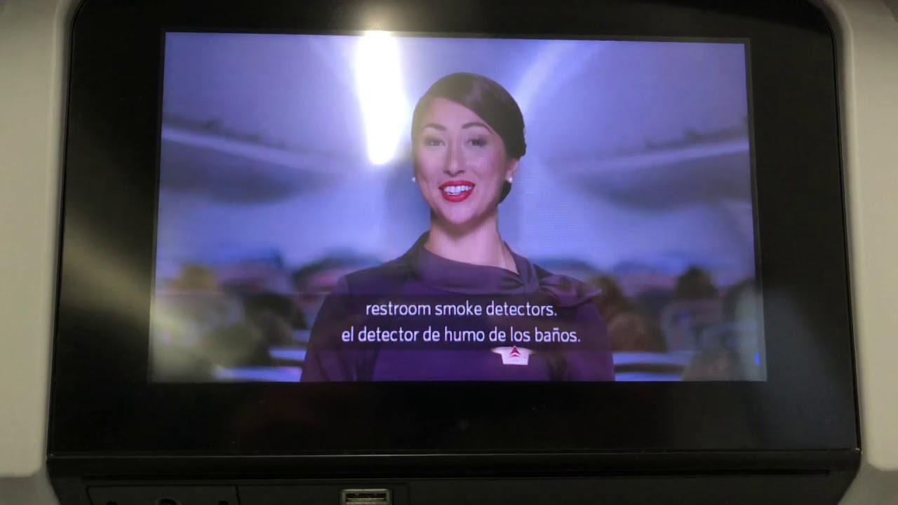 Delta Air Lines Boeing 737-900ER Safety Video 2020