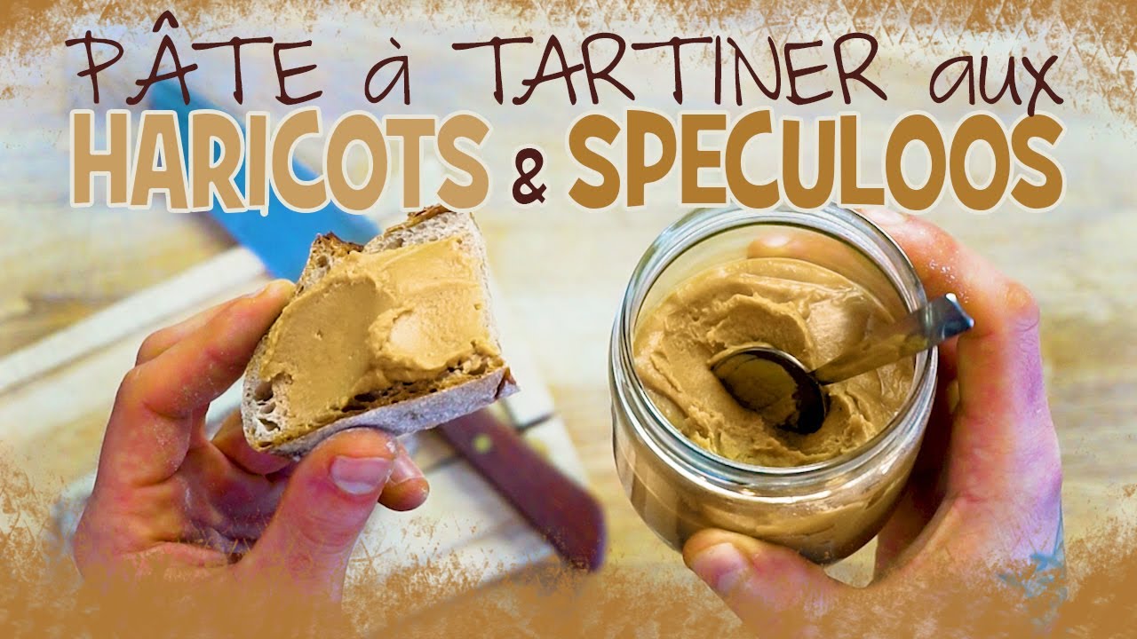 Gourmande & crémeuse pâte à tartiner aux haricots blancs et spéculoos | Simple & sain !