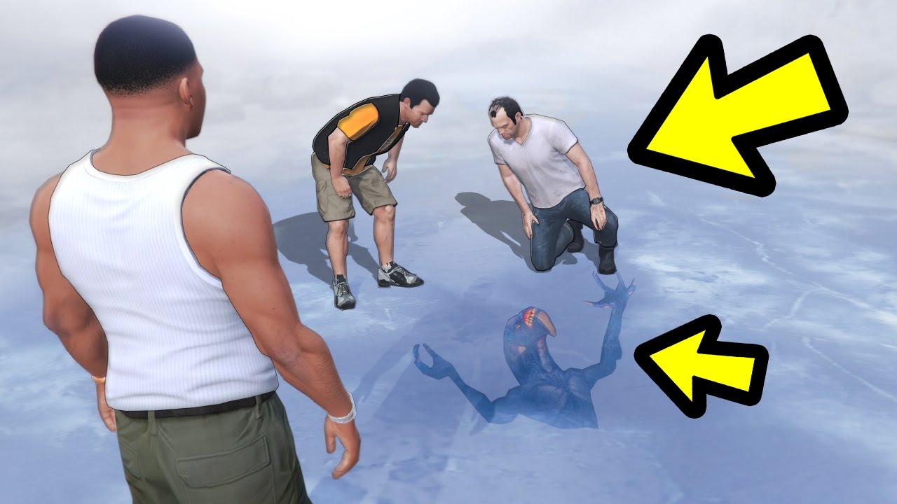 WHAT HAPPENS IF THEY MEET AT THE ALIEN? (GTA 5)