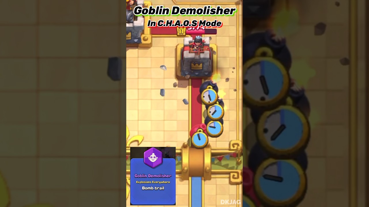 Режим C.H.A.O.S | #clashroyale