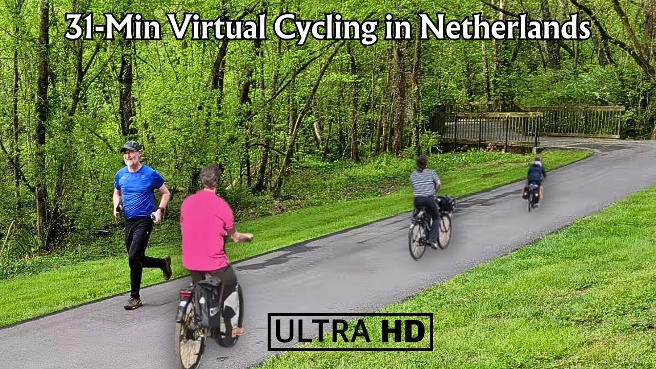 Most Stunning Cycling Trail in Netherlands | Virtual Ride from Driebergen Zeist to Langbroek