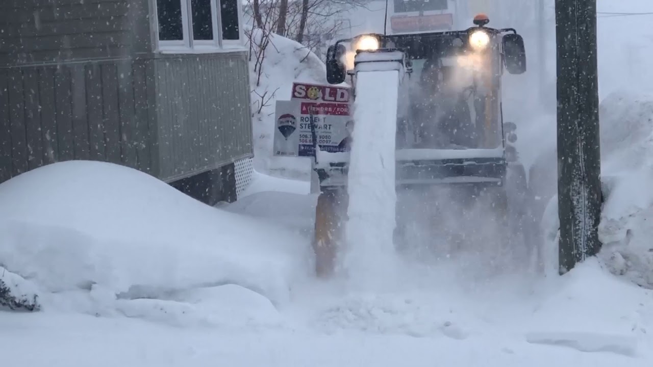 Willes with snowblowers and plough in Canada