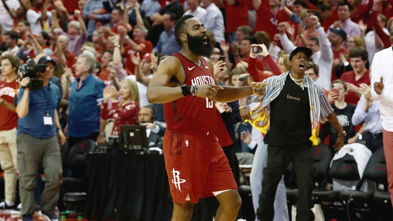 Every James Harden CLUTCH shot vs. Warriors!