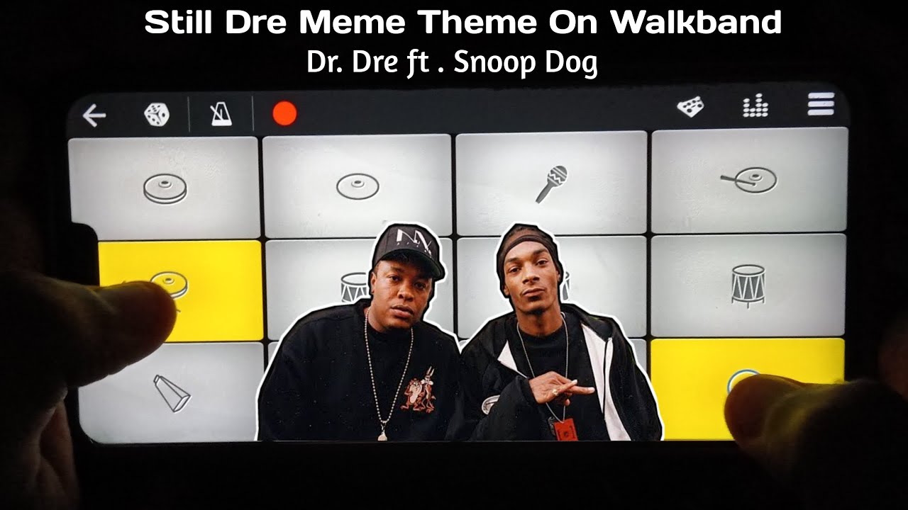 Still D.R.E - Dr. Dre Featuring SNOOP DOGG | Meme Cover On Walkband | Piano + Drumming