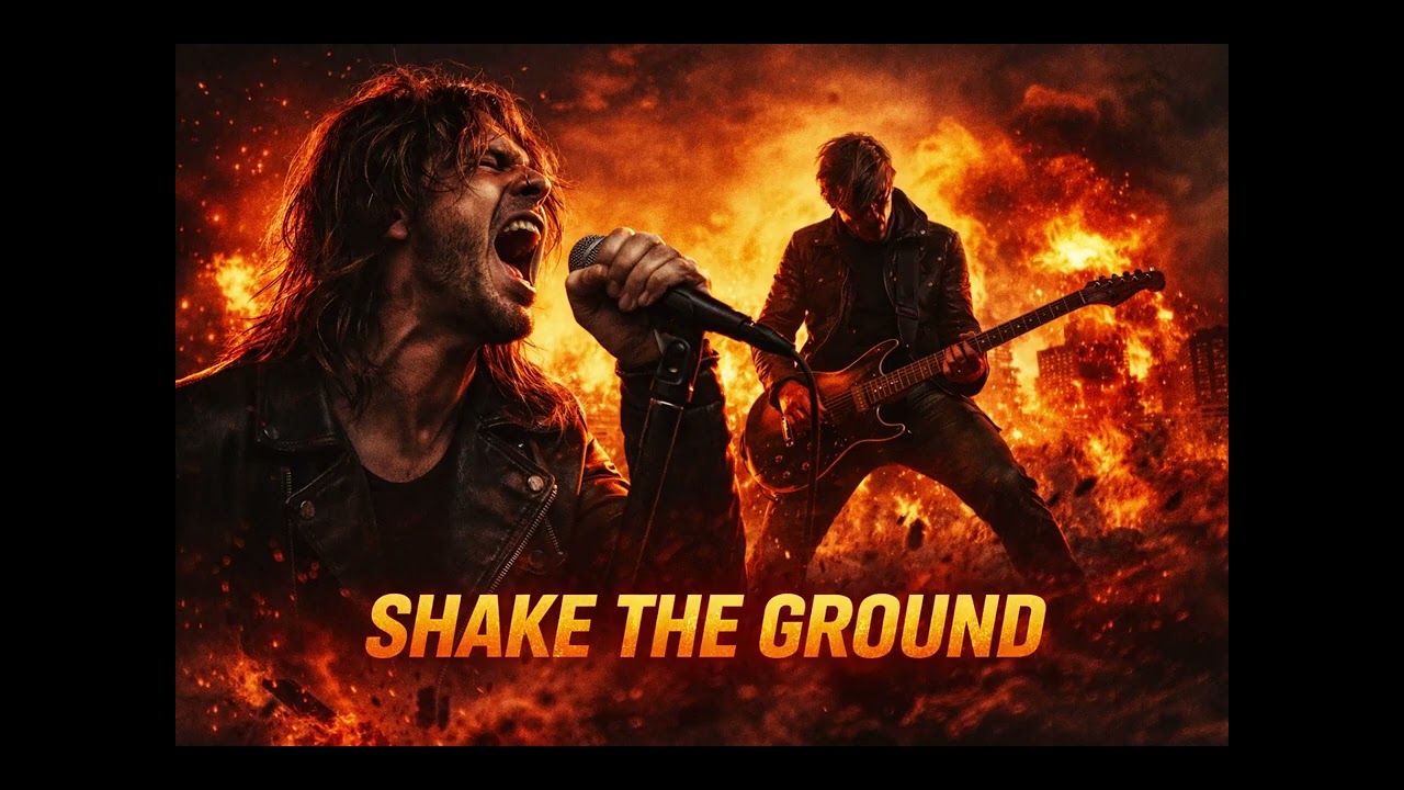 Rock AI Music - Shake The Ground | AI Original