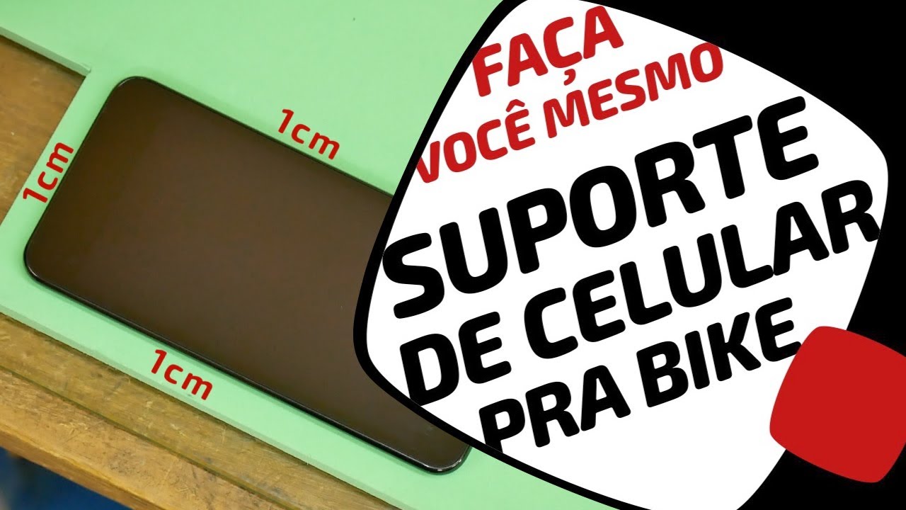 Como fazer um suporte de celular para bicicleta. Pedaleria