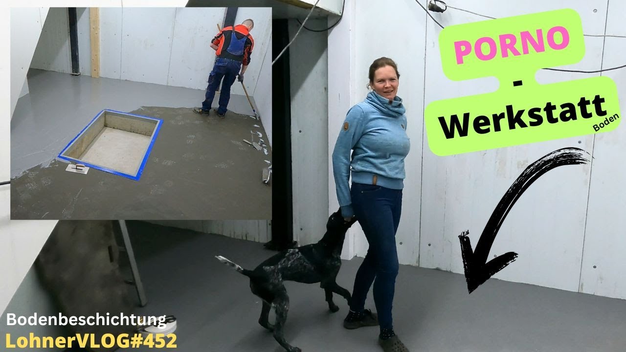 LohnerVLOG#452 Professioneller Beschichtungsboden für die Werkstatt I Fendt614 Hinterachsöl tauschen
