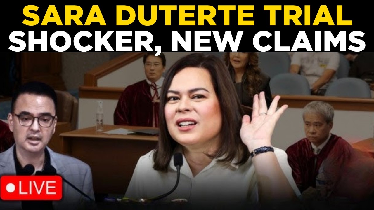 SARA DUTERTE TRIAL SHOCK! | LIVE: Sara Duterte&rsquo;s Explosive Trial: New Claims Shake Proceedings