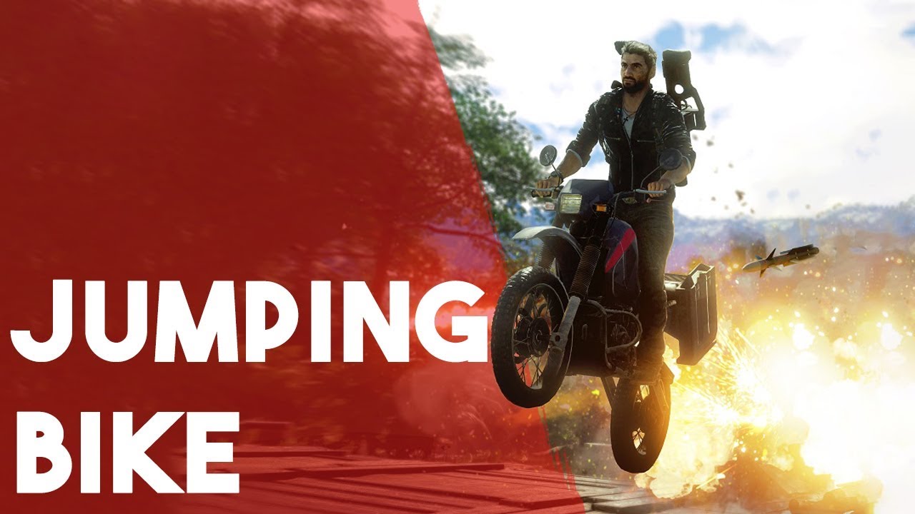 JUST CAUSE 4 JUMPING BIKE LOCATION & GAMEPLAY | OFFROAD | DIRT | STUNT BIKE | BOOSTER