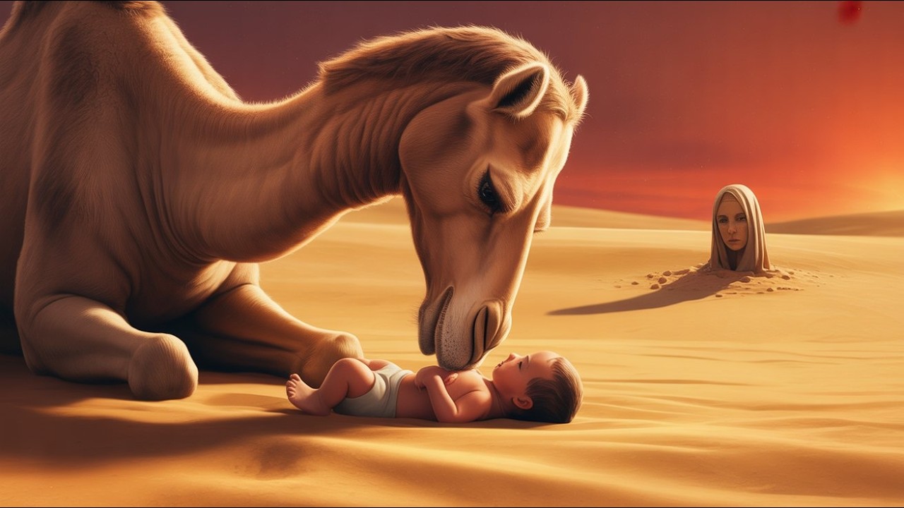 ماتت أمه في الصحراء فأرضعته 