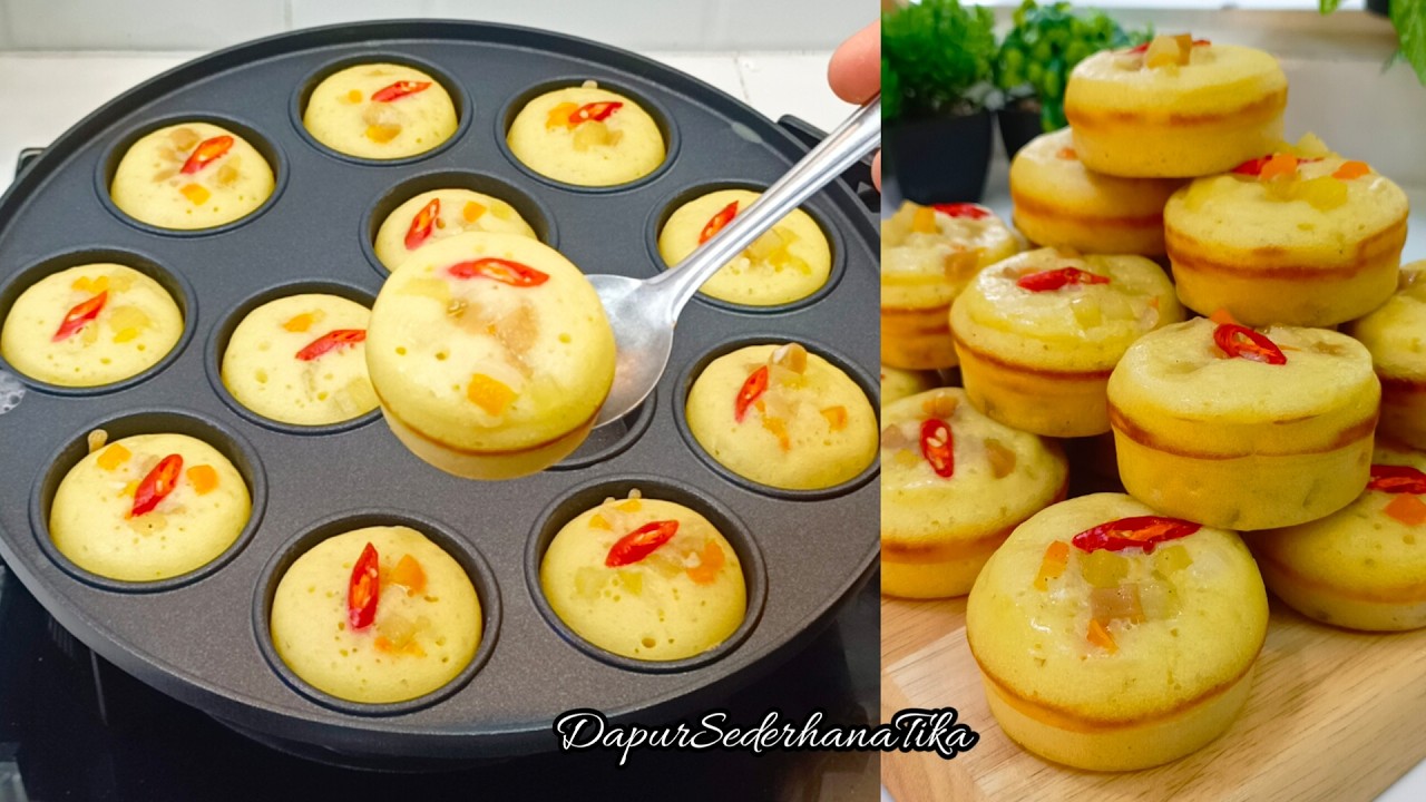 SNACK GURIH ISI SAYURAN CUKUP DIADUK AJA LEMBUT EMPUK ENAK BANGET‼️