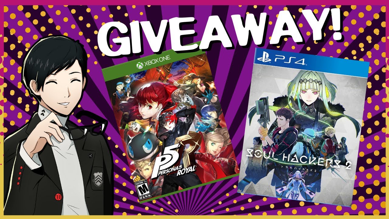 Giveaway for Persona 5 Royal or Soul Hackers 2! 5k special
