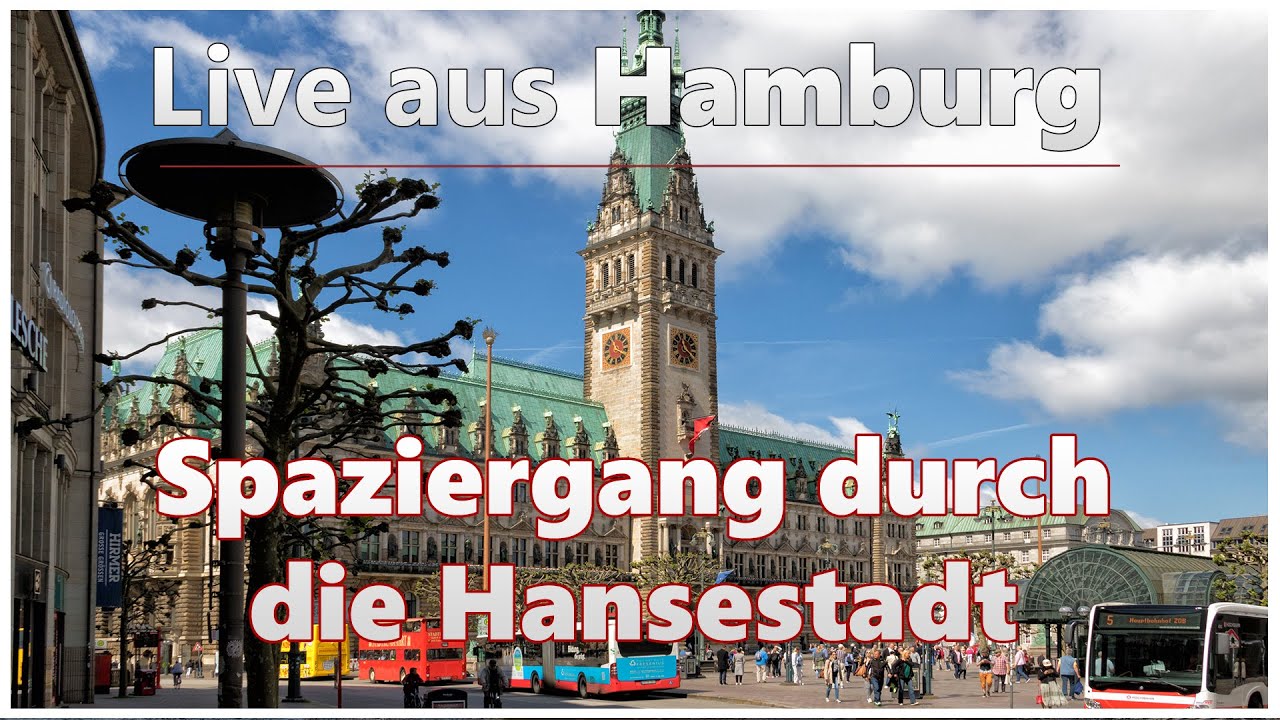 Live aus Hamburg | Spaziergang durch die Hansestadt (14.07.2022)