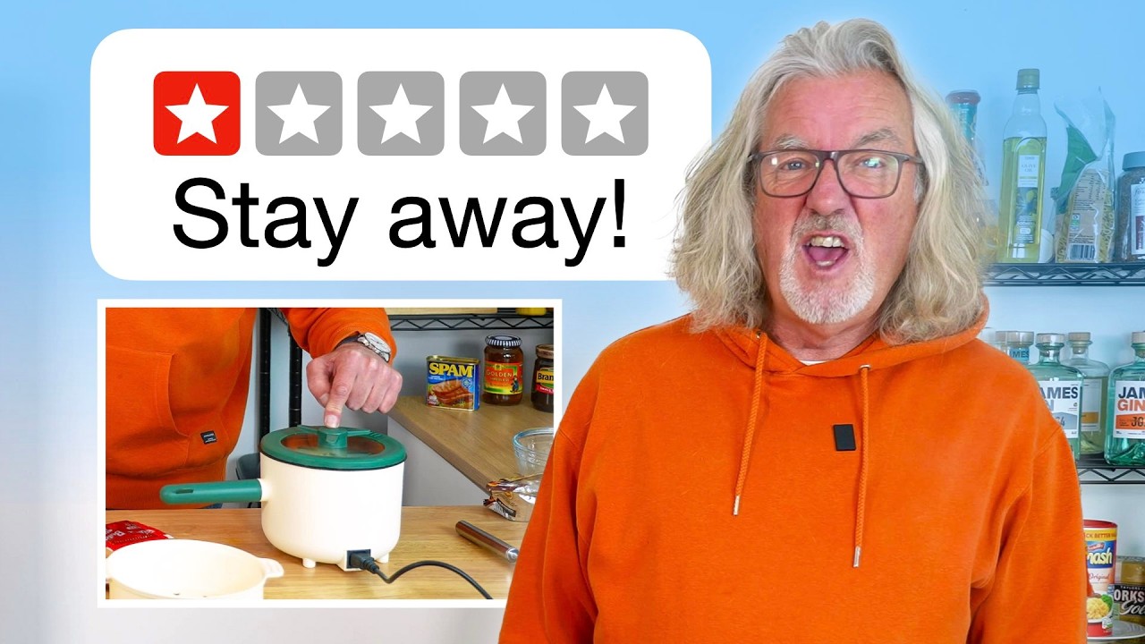 James May Tests TikTok Kitchen Gadgets