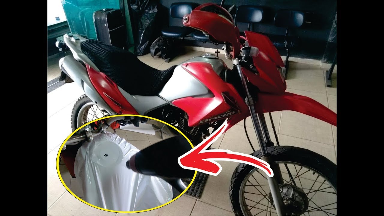 PASSO A PASSO COMO  EU ENVELOPO TANQUE DA BROS