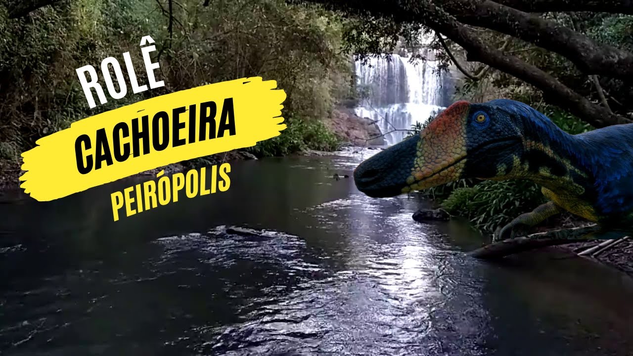 Rol&ecirc; na cachoeira de Peir&oacute;polis Uberaba MG