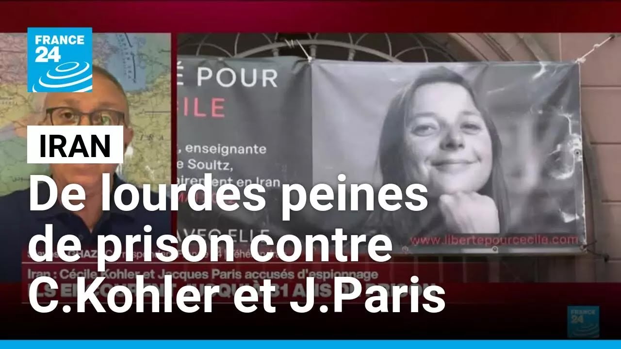 Iran : Cécile Kohler et Jacques Paris condamnés à de lourdes peines de prison pour 