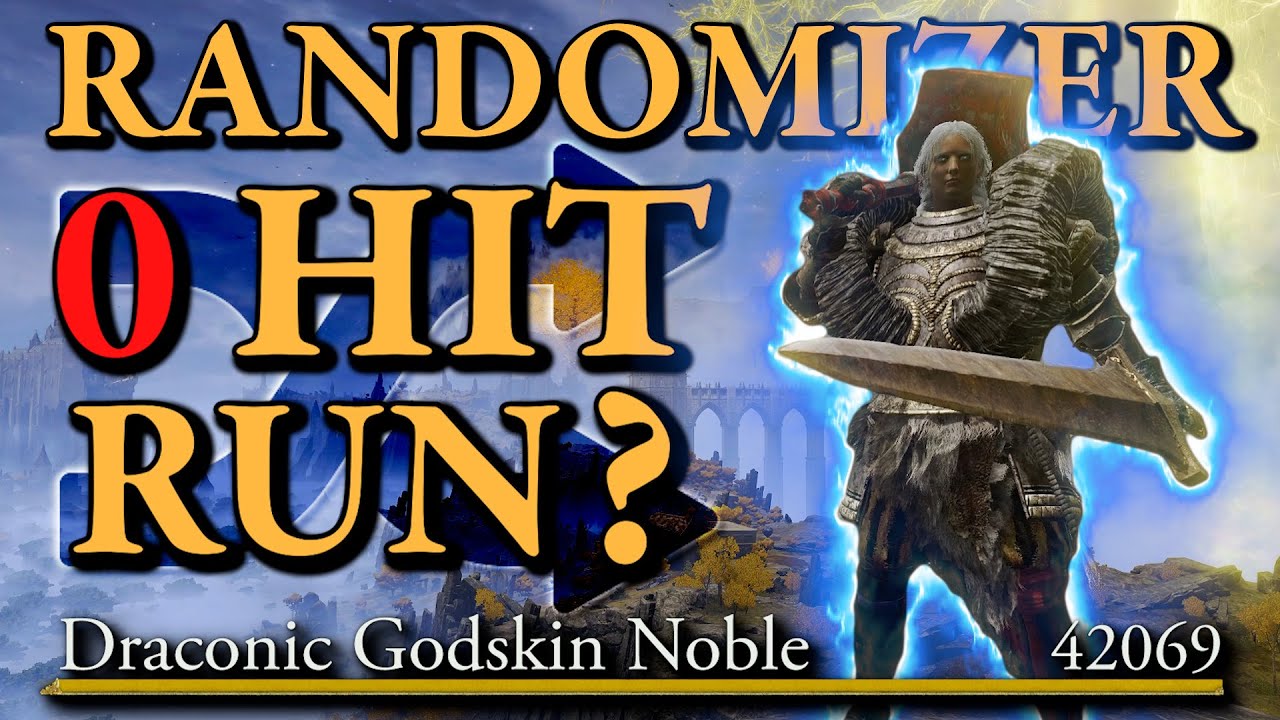 I'm STUPID For Trying This... Elden Ring Randomizer No Hit Run?