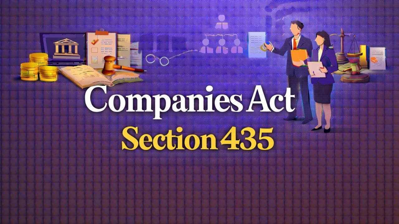 Companies Act 2013 CA Foundation Section 435 EXPLAINED!| #CompaniesActSection #TaxTips #Educational