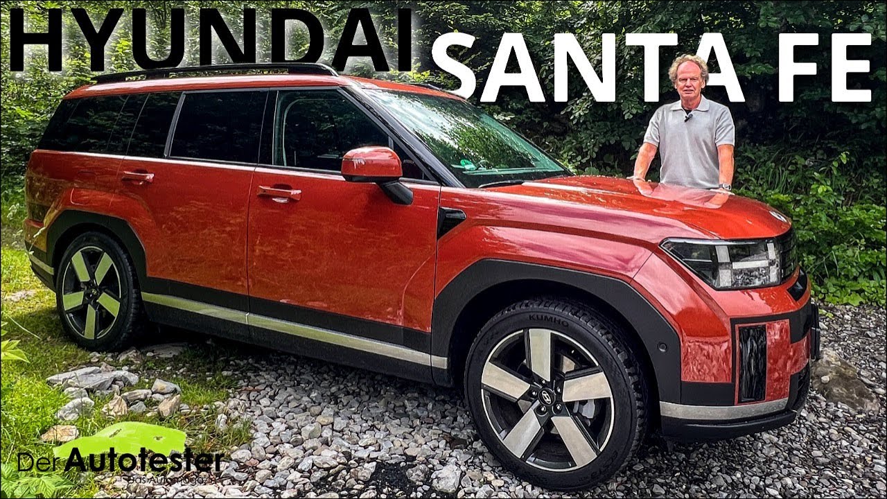 Was? Ein Plug-in-Hyundai für Boomer? Der Santa Fe (2025) kann mehr als gedacht!