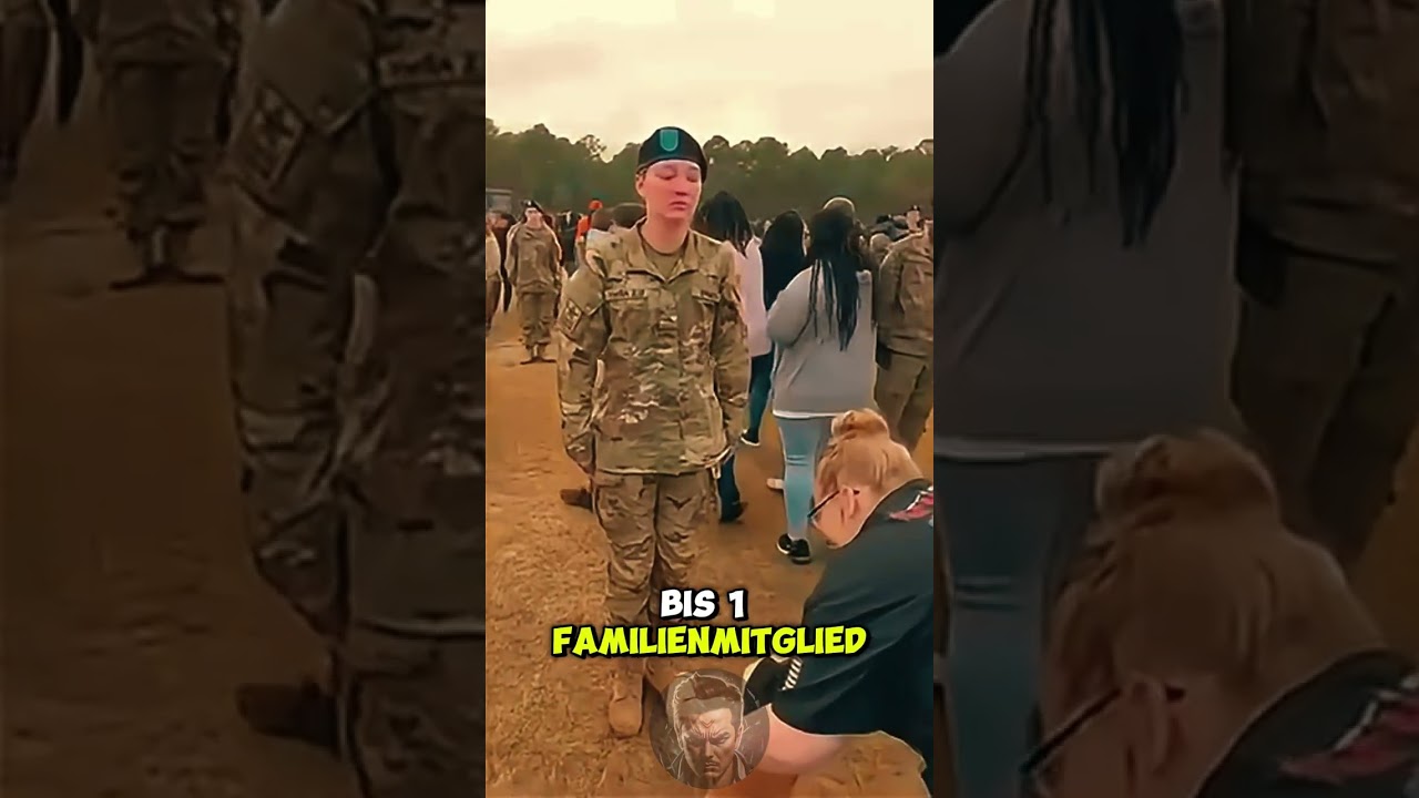 Mutter und Sohn nach Milit&auml;rdienst wieder vereint ❤️