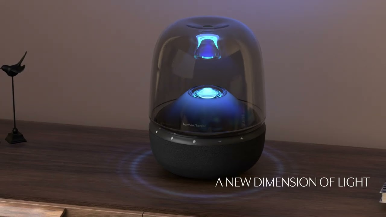 Harman Kardon | Aura Studio 5 | Altavoz Bluetooth&reg; para casa con una iluminaci&oacute;n fascinante