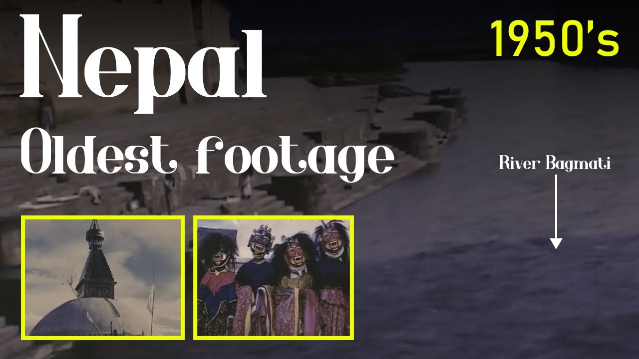1950 Nepal | One Of The Oldest Footage | Very Old and Rare Documentary