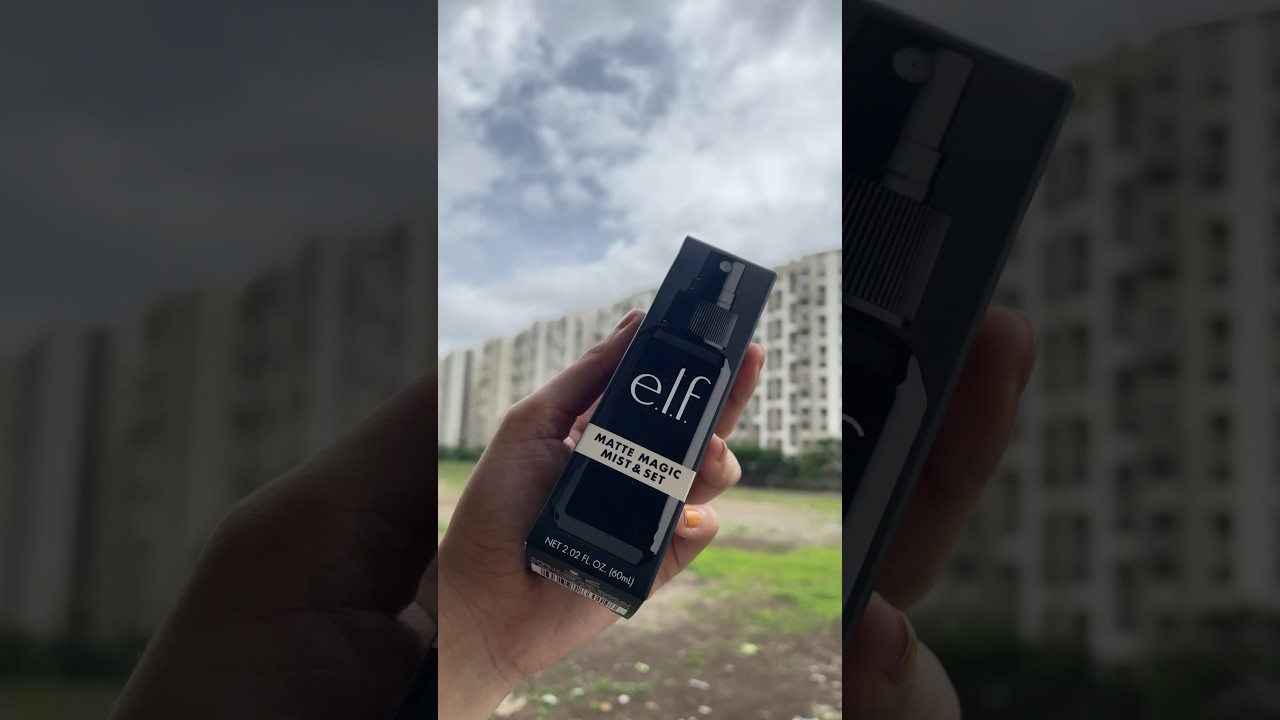 e.l.f. Cosmetics Matte Magic Mist & Set Setting Spray Review..!! #trending #ytshorts #viral #shorts