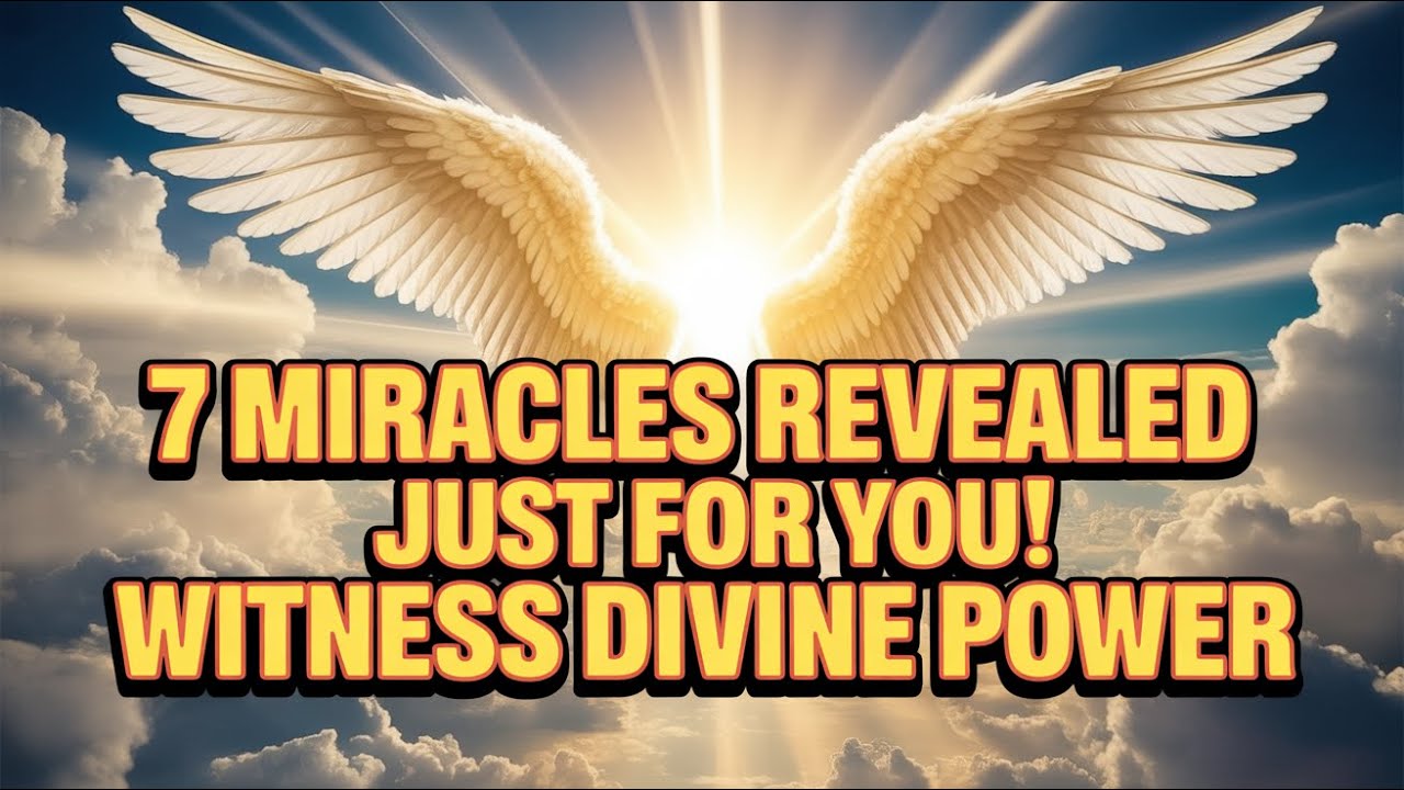 Divine Revelation: 7 Miraculous Signs Manifested Just for You; Witness This Supernatural Prophecy!