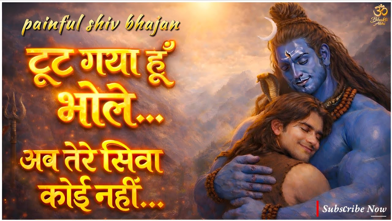 टूट गया हूँ भोलेनाथ 😭 अब तेरे सिवा कोई नहीं | दर्द भरा शिव भजन 2026