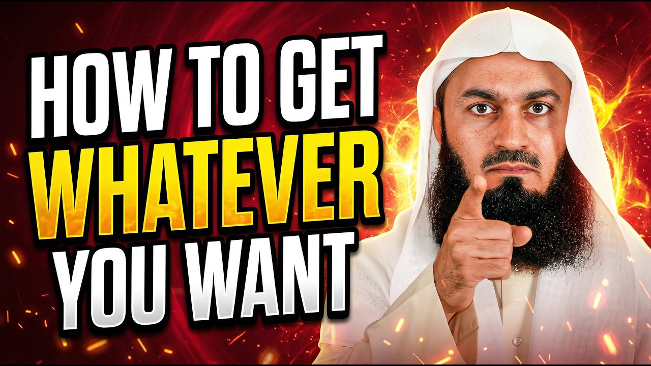 The SECRET to Getting Anything You Want in Life | Mufti Menk | Menk Motivation!