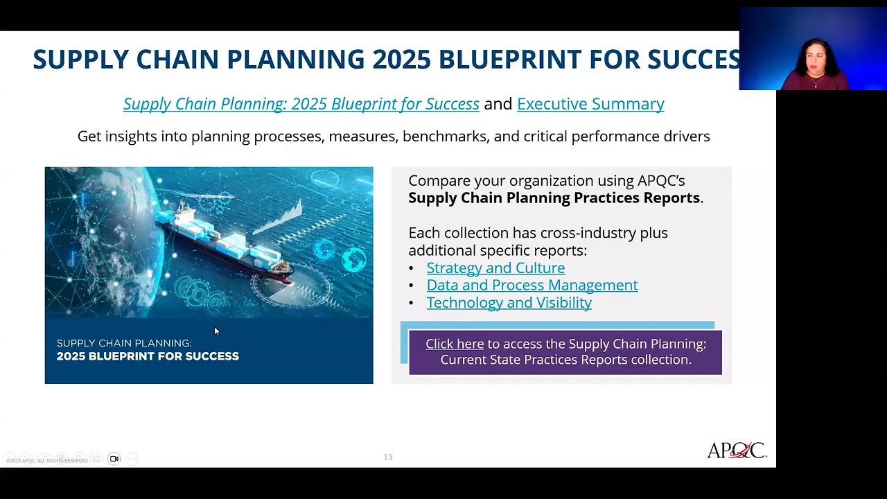 APQC Supply Chain Research Recap: 2025