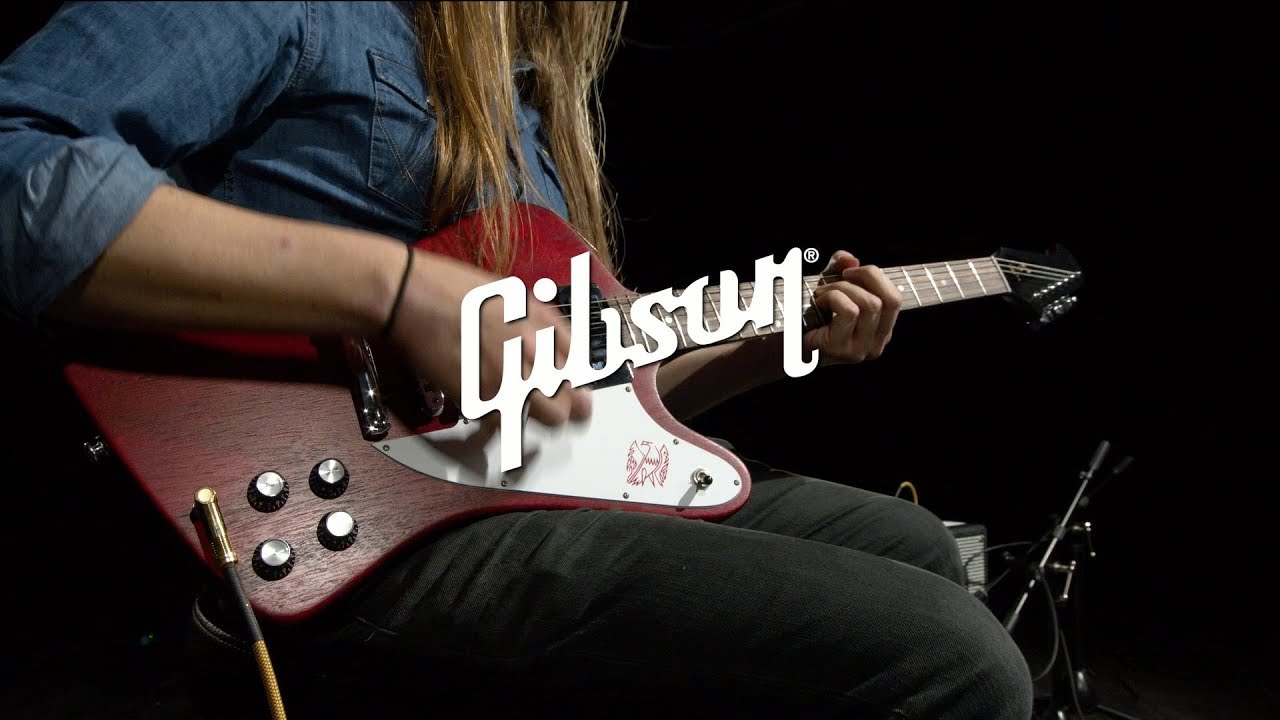 Gibson Firebird Tribute 2019, Satin Cherry | Gear4music demo