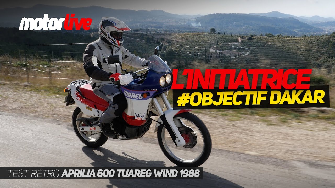 APRILIA 600 TUAREG WIND 1988 : l'initiatrice - MOTORLIVE